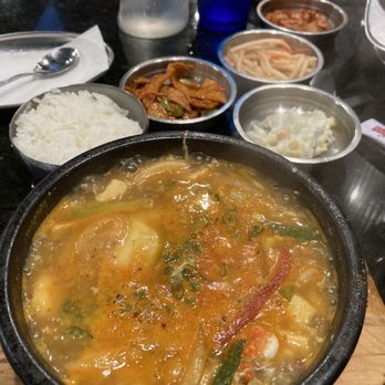 Honey Pig BBQ - Tofu soup - Korean Near Me - Houston, Texas Honey Pig BBQ - Tofu soup - Korean Near Me - Houston, Texas