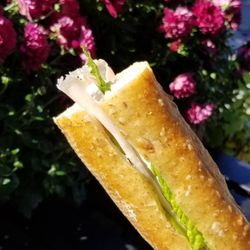 Uptown Brie - Turkey, apple and brie sandwhich