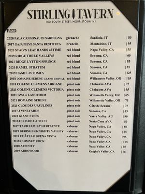 Menu photo 6 The Stirling Tavern Morristown, NJ Menu photo 6 The Stirling Tavern Morristown, NJ