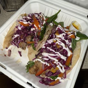 Leilani's Island Tacos - "Today's special" pulled pork tacos - Food Trucks Near Me - Kailua, Hawaii Leilani's Island Tacos - "Today's special" pulled pork tacos - Food Trucks Near Me - Kailua, Hawaii