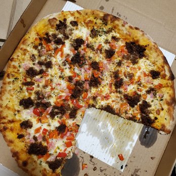 OTTO - New chorizo, red pepper and pickled onions large pizza. So good ! - Pizza Near Me - Cambridge, Massachusetts OTTO - New chorizo, red pepper and pickled onions large pizza. So good ! - Pizza Near Me - Cambridge, Massachusetts