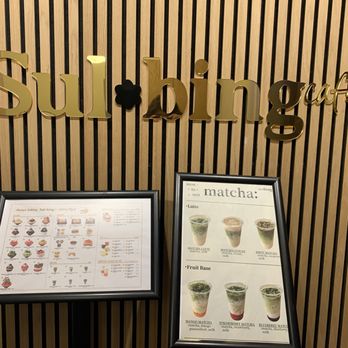 Sulbing Cafe - Menu - Cafes Near Me - Mountain View, California
