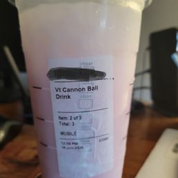 Ordered Cannon Ball. WTF IS this? Besides nasty. Ordered Cannon Ball. WTF IS this? Besides nasty.