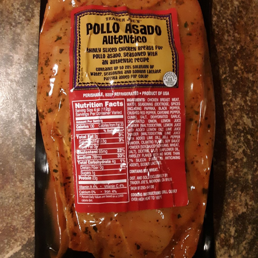 Trader Jose's Pollo Asado Trader Jose's Pollo Asado