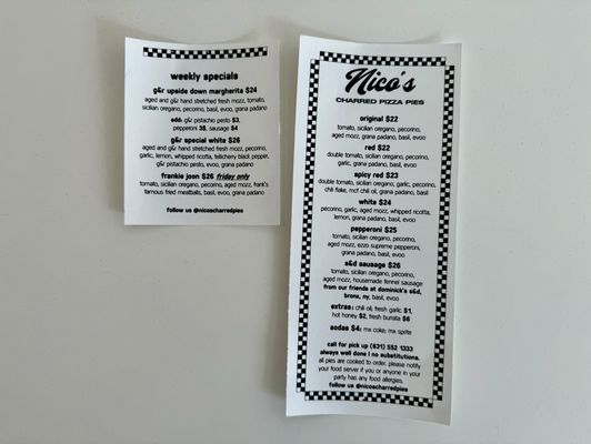 Menu photo 5 Nico's Charred Pies Copiague, NY