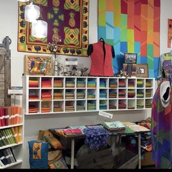 Cherrywood Hand Dyed Fabrics - Our beautiful showroom is awash in color and inspiration!