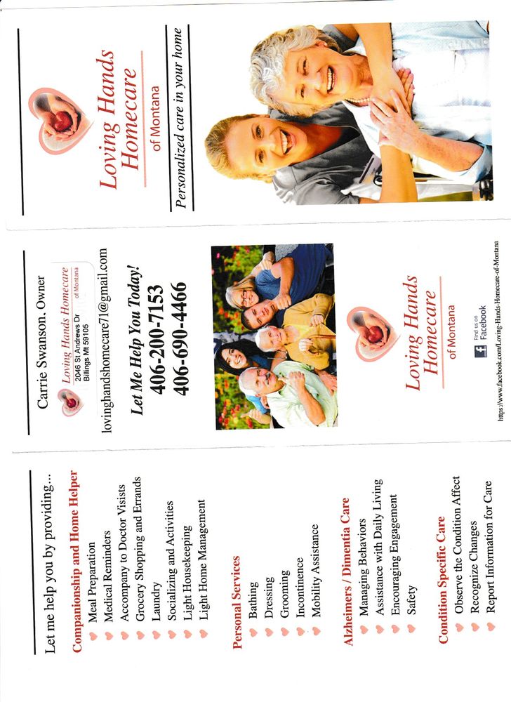 Loving Hands Homecare - home care agency in Billings, MT