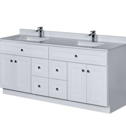 Broadway Vanities - All wood white bathroom vanity. 
Unit 116 - 1680 Broadway St. Port Coquitlam www.broadwayvanities.ca