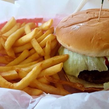 Opa Time - Standard burger and fries. Very good. - Greek Near Me - Sioux City, Iowa Opa Time - Standard burger and fries. Very good. - Greek Near Me - Sioux City, Iowa