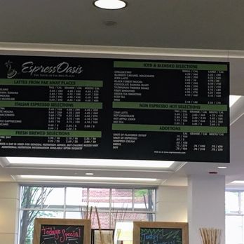 EspressOasis - Menu - Coffee & Tea Near Me - Chapel Hill, North Carolina EspressOasis - Menu - Coffee & Tea Near Me - Chapel Hill, North Carolina