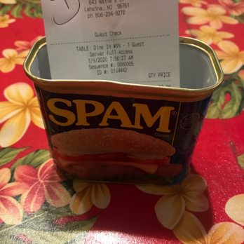 808 Grindz Cafe - Receipt - Cafes Near Me - Lahaina, Hawaii