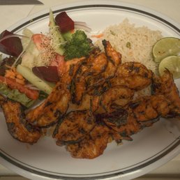 Camarónes Zarandeado, a la brasas (grilled shrimp). One of the weekend specials. Camarónes Zarandeado, a la brasas (grilled shrimp). One of the weekend specials.