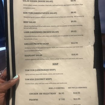 Sala Thai - Salad menu - Thai Near Me - Fremont, California Sala Thai - Salad menu - Thai Near Me - Fremont, California