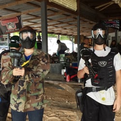 Wayne's World of Paintball - Brother sister bonding time.