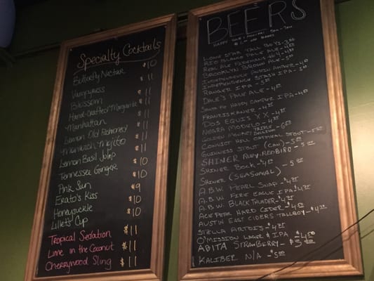 Menu photo 6 The Butterfly Bar Austin, TX Menu photo 6 The Butterfly Bar Austin, TX