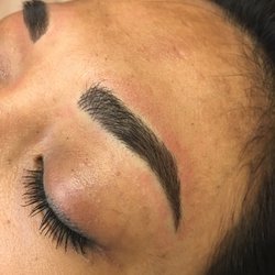 Face Forward Permanent Cosmetics & Massage - Combination brows...hairstrokes with light shading to add bulk