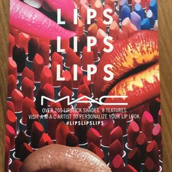MAC Cosmetics - They have a lipstick promo on at the moment: buy 2 get 1 free!