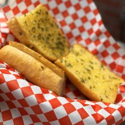 Big Rob's Pizzeria - Garlic Bread ( I took this picture after already eating a piece lol)