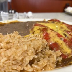 Blanco Cafe - Enchilada Plate