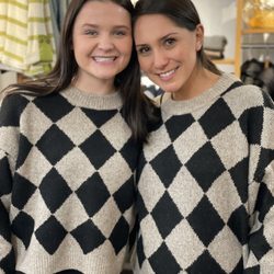 Glad Rags - When Mom and daughter pick out the same sweater....and buy it!