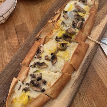 Hummus Mediterranean Kitchen - Mushroom Pide - Mediterranean Near Me - San Mateo, California