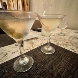 Gin martinis Gin martinis
