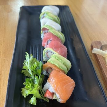 Oishi Express Japanese Grill - Rainbow Roll - Japanese Near Me - Florence, Kentucky Oishi Express Japanese Grill - Rainbow Roll - Japanese Near Me - Florence, Kentucky