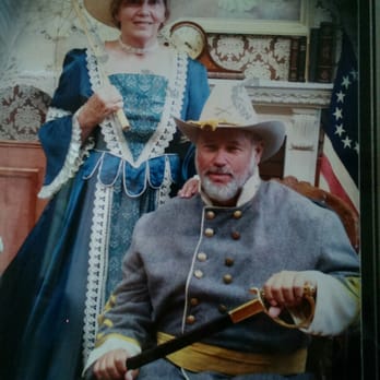 Buster's Old Time Photos - Notice the Union flag in a Confederate photo. Also, the large crease across the front of the dress and the jacket. - Photography Stores & Services Near Me - Branson, Missouri