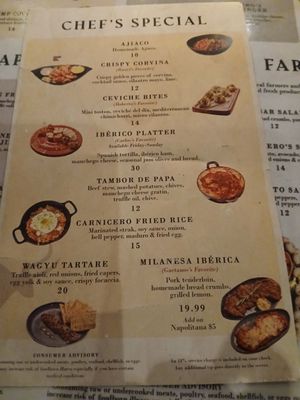 Menu photo 4 Carnicero Steakhouse Miami, FL Menu photo 4 Carnicero Steakhouse Miami, FL