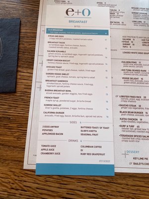 Menu photo 2 E+O Kitchen - Hyde Park Cincinnati, OH