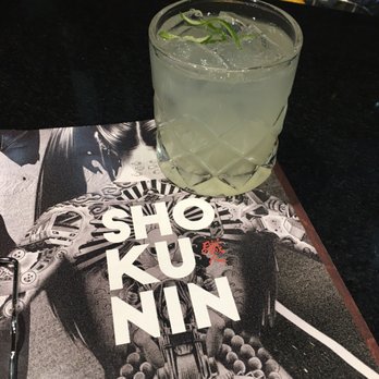Shokunin - Kiiro. Fresh ginger with lime and gin. - Japanese Near Me - Calgary, Alberta Shokunin - Kiiro. Fresh ginger with lime and gin. - Japanese Near Me - Calgary, Alberta