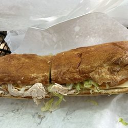 McGonigle's Market Deli Pizza - Turkey bacon club.  Yum!!!