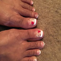 Enjoyed the pedicure beautiful work and she took her time to make my toes look cute. I really appreciate the time when it come to the feet! Enjoyed the pedicure beautiful work and she took her time to make my toes look cute. I really appreciate the time when it come to the feet!