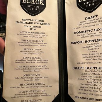 THE KETTLE BLACK KITCHEN & PUB - Updated May 2024 - 1105 Photos & 1351 ...