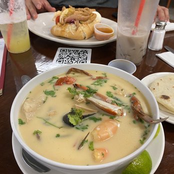 Abuelita’s Gourmet Kitchen - Mariscada/ sopa de marisco/ seafood soup - Salvadoran Near Me - Houston, Texas