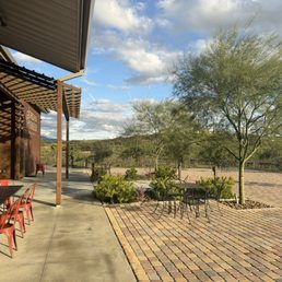 Outside seating Outside seating