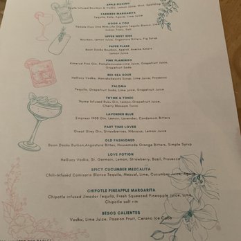 Thyme & Tonic - Cocktail menu - Cocktail Bars Near Me - New York, New York Thyme & Tonic - Cocktail menu - Cocktail Bars Near Me - New York, New York