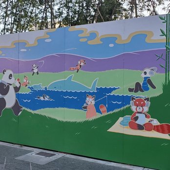Panda Mural - Mural - Commissioned Artists Near Me - San Jose, California