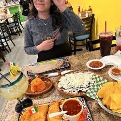 La Michoacana Taqueria And Mexican Snacks - Quesabirrias or (Birria Tacos) and Quesadillas De Flor De Calabaza