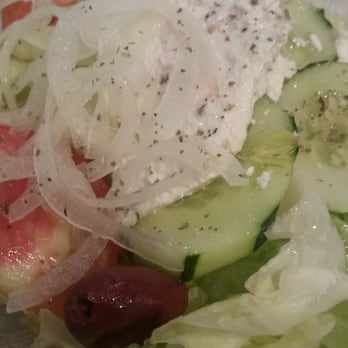 Joe's Mediterranean Grill - Greek salad.. Included with chicken souvlaki platter - Italian Near Me - Somers Point, New Jersey Joe's Mediterranean Grill - Greek salad.. Included with chicken souvlaki platter - Italian Near Me - Somers Point, New Jersey