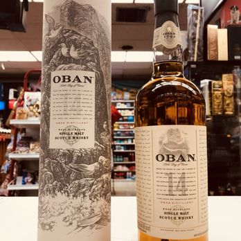 Liquor Time Liquor - Oban Single Malt Scotch Whisky, Aged 14 Years. Originally from Scotland - Beer, Wine & Spirits Near Me - West Hollywood, California Liquor Time Liquor - Oban Single Malt Scotch Whisky, Aged 14 Years. Originally from Scotland - Beer, Wine & Spirits Near Me - West Hollywood, California