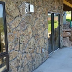 Competitive Masonry - Moss rock