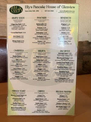 Menu photo 5 Elly's Pancake House Glenview, IL Menu photo 5 Elly's Pancake House Glenview, IL