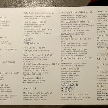 Thai Me Up - Menu 9/2025 - Thai Near Me - Stockton, California