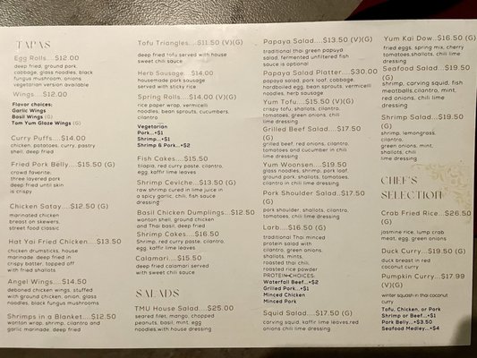 Menu photo 1 Thai Me Up Stockton, CA