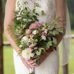 The Pearl And The Petal - Whimsical Wildflower Bouuquet for one of our Mountain Brides
