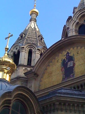 Cathedrale Saint Alexandre Nevsky by null