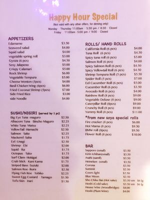 Menu photo 4 Soya Sushi & Grill Chanhassen, MN Menu photo 4 Soya Sushi & Grill Chanhassen, MN