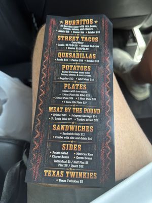 Menu photo 1 Juniors BBQ West, TX Menu photo 1 Juniors BBQ West, TX