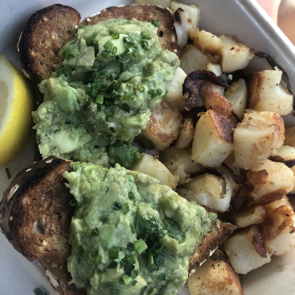 First Watch - Avo toast with breakfast potatoes - American Near Me - Oldsmar, Florida